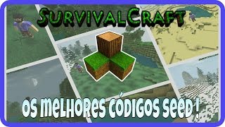 SurvivalCraft 1  Códigos seed para diferentes formações [upl. by Encratia894]