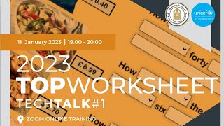 TECHTALK 1 เรื่อง Top worksheet [upl. by Barbaresi]