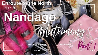 Wedding Vlog Part 1 The Nandago Matrimony Pack my bags with me Enroute to Omeege  Eeshungi Day [upl. by Adelpho]