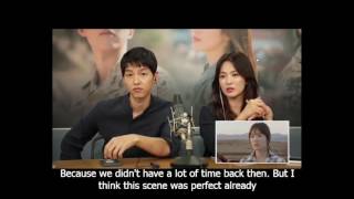 DVD Cut Director Descendant of the Sun Couple Commentary 2  English Sub [upl. by Nosreg675]