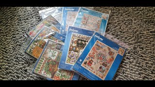 FLOSSTUBE 37 Cross Stitch Samplers by Janlynn seasons [upl. by Lehar]