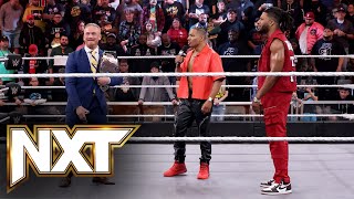 FULL SEGMENT – Hayes accuses NXT Champion Dragunov of the attack NXT highlights Dec 12 2023 [upl. by Nimoynib970]