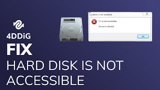 2022How to fix External Hard DiskUSBHDD is not accessibleAccess Denied amp Recover Hard Disk Data [upl. by Anima393]