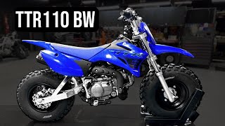 YAMAHA TTR 110 Big Wheel Bike Walk around [upl. by Pelmas]