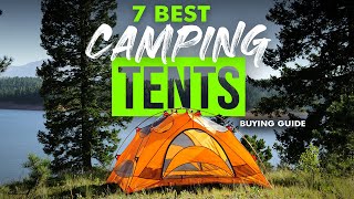 BEST CAMPING TENTS 7 Camping Tents 2023 Buying Guide [upl. by Kleon]