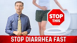 How to Stop Diarrhea Fast Using Easy Home Remedies – Dr Berg [upl. by Medorra]