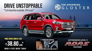 quotMG Gloster 2025 Review The Ultimate Luxury SUV with Advanced Tech amp OffRoad Powerquot [upl. by Nyrat51]