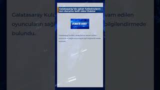 Galatasaray’da sakat futbolcuların son durumu belli oldu Doktor İnce’den açıklama [upl. by Sedberry160]