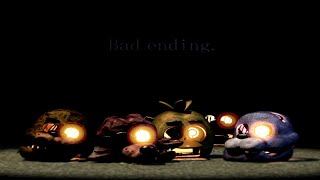 FNAF 3 How To Get the Bad Ending [upl. by Jacinda]