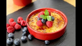 Vegan Crème Brûlée I The Buddhist Chef [upl. by Columbine]