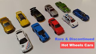 10 Rare amp Discontinued Hot Wheels Cars Vol8 [upl. by Nosyaj]