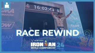 Race Rewind  2024 VinFast IRONMAN World Championship Kona Mens Edition [upl. by Adnuhsat]