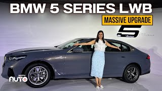 2024 BMW 5 Series Long Wheelbase  First Look in English  NDTV Auto [upl. by Iblehs]