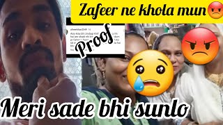 Zafeer sy khola apna mun😱Kuch btaon ka jawab do zafeer shaikh vlog Street food Zaika [upl. by Waverly]