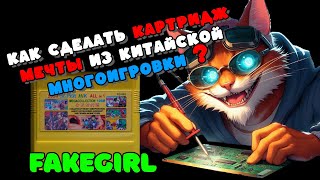 FAKEGIRL или Как сделать картридж мечты из китайской многоигровки [upl. by Newell393]