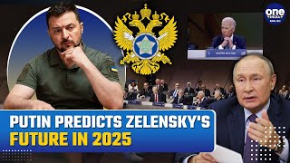 Putin Predicts Western Puppet to Replace Zelensky in 2025  Shocking Details Of Ukraine War [upl. by Noeled688]