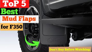 Top 5 Best Mud Flaps for F350 in 2024  Ford F350 Mud Guards [upl. by Jaquiss966]