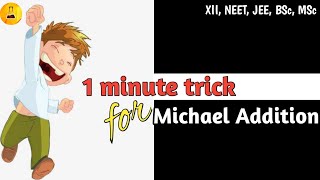 1 minute trick for Michael addition HindiEnglish Chemistry Junction [upl. by Zavras]