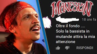 I COMMENTI PEGGIORI SOTTO IL VIDEO DEI MANESKIN [upl. by Noryb787]