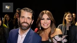 Donald Trump Jr Who Is Engaged to Kimberly Guilfoyle Seen Holding Hands Socialite Bettina Anderson [upl. by Edgerton7]