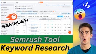 SEMRush Keyword Research How to use SEMRush for Keyword Research  Fully Explained [upl. by Joni]