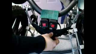 instructions for adjusting harness on EW front wheel cart [upl. by Nylirac]