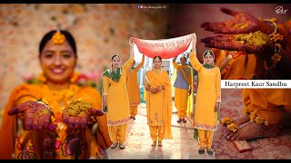 Haldi Ceremony 2022  Harpreet Kaur  DEVPHOTOGRAPHY05  PUNJAB 9463534800 [upl. by Mossman]