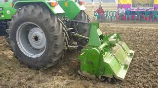 Deutz Fahr Agromaxx 55 Tractor Cultivation Demonstrationa [upl. by Hplodur]