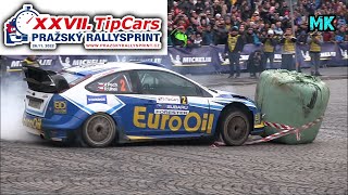 TipCars Pražský Rallysprint 2022 ActionShow [upl. by Pepin]