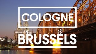 VLOG  Travelling to Cologne amp Brussels [upl. by Summers]