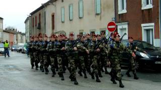 Remise des Fourragères 8èRPIMA 29012010 [upl. by Jillane]