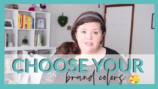 How to create a color palette for your brand using Coolorsco [upl. by Anahgem]