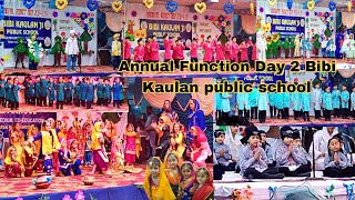 BiBi Kaulan Ji Public School Annual Function Day 2 Boliyaan Parfomance bibikaulaji annualfunction [upl. by Jonas712]