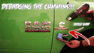 How To Remove and Replace Emblems on Your CarTruck Debadge [upl. by Eetse]