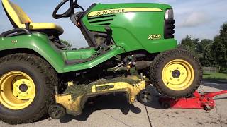 John Deere 62quot mowing deck original equipment replacement blades M143504 X728 [upl. by Narih]