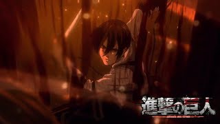 Scouts Vs Titans  Attack on Titan  60fps  Dub [upl. by Elleuqar]