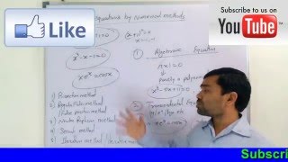 Concept of Algebraic amp Transcendental Equation in hindi [upl. by Aral3]