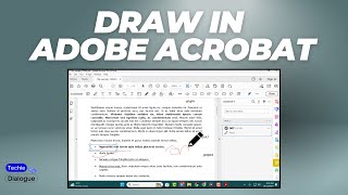 How to Draw in Adobe Acrobat [upl. by Kissner981]