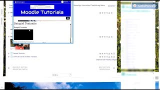 Moodle Aktivität Textfeld amp Textseite  Einbetten von iframes zB Youtubevideosamp Learningapps [upl. by Imalda347]