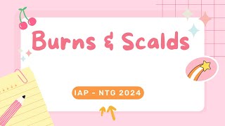 Burns amp Scalds in children IAP National Treatment Guidelines 2024 [upl. by Frulla487]