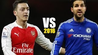 Cesc Fabregas vs Mesut Ozil • The Premier Leagues Best Midfielder • Highlights 2016 HD [upl. by Elok451]