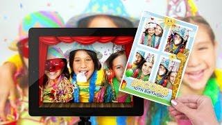 My Photobooth App  All in one professional photo booth for your iPad [upl. by Hahnert]