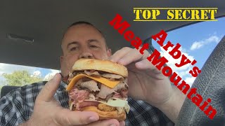 FOOD REVIEW Big Daddy tackles the Arbys Meat Mountain [upl. by Aro]