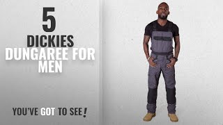 Top 10 Dickies Dungaree 2018  Dickies Bib and Brace Overalls  GreyBlack Mens Work Overalls Work [upl. by Eugeniusz]