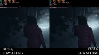 UNTIL DAWN  DLSS vs FSR3  RTX3050 LAPTOP  i5 11400H  4GB VRAM [upl. by Naivat]