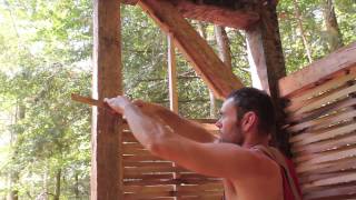 Our timber frame workshop Wattle and daub  Part I [upl. by Niliak]