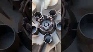 TESLA Model Y  remove Gemini covers to reveal a nice alloy wheel tesla gemini [upl. by Enileme]