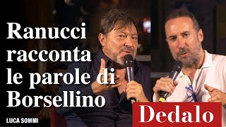 Ranucci racconta le parole di Borsellino [upl. by Names]