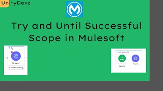 Try Scope  Until Successful Scope  Error Handling  How it works   Use cases  Mule 4  Mulesoft [upl. by Einnod707]