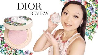 DIOR FOREVER CUSHION POWDER BLOOMING BOUDOIR Review [upl. by Zoba636]